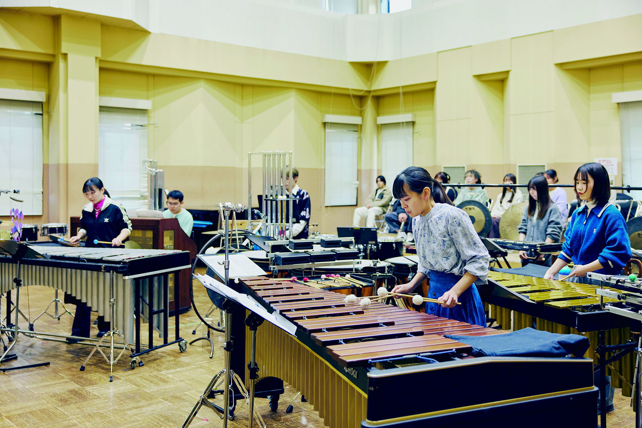 のぞいてみよう。打楽器アンサンブル！